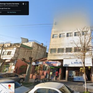 Edificio sobre Sarmiento 1270 en San Miguel
